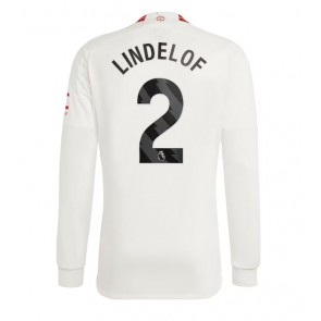 Manchester United Victor Lindelof #2 Tredjetröja 2023-24 Långärmad